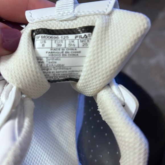 FILA | Y2K Distributor Women’s Running Shoe Clear White Size 8 - Picture 8 of 10